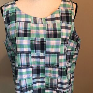 Talbots sleeveless blouse
